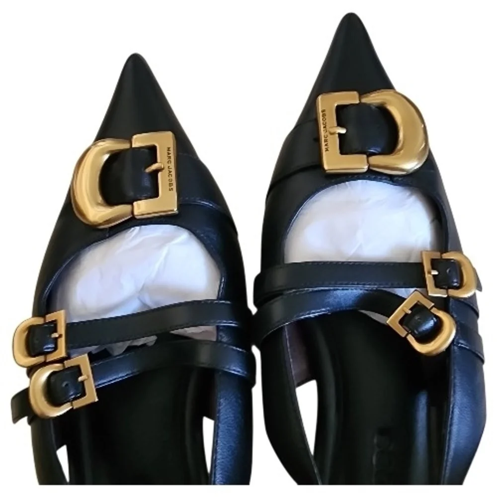 Marc Jacobs The Doll Shoe Slingback Flats 38 - Picture 8 of 10